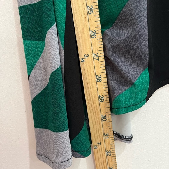 Alfani Green Casual  3/4 Sleeve blousa S H-18 - Picture 5 of 7